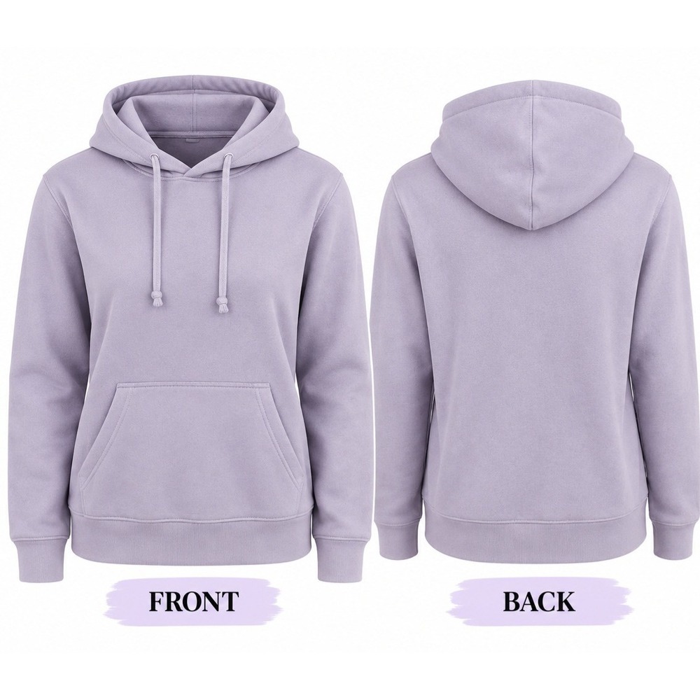 A&F Blanks Lavender Lilac Pullover Hoodie Sweatshirt Size Med NWT